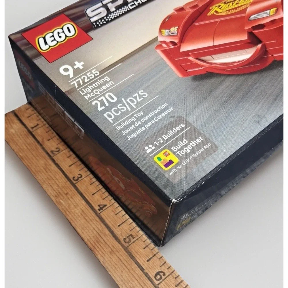 LEGO Speed Champions Disney Pixar Cars Lightning McQueen 77255 Building Set 270p